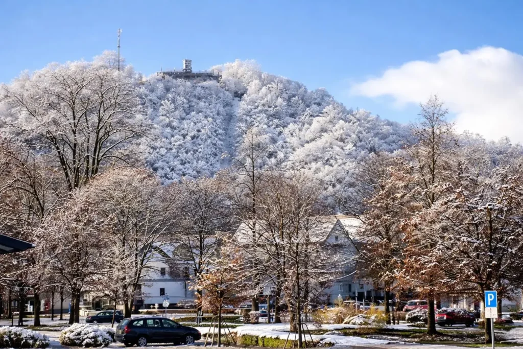 hotelamkurpark land hausb winter