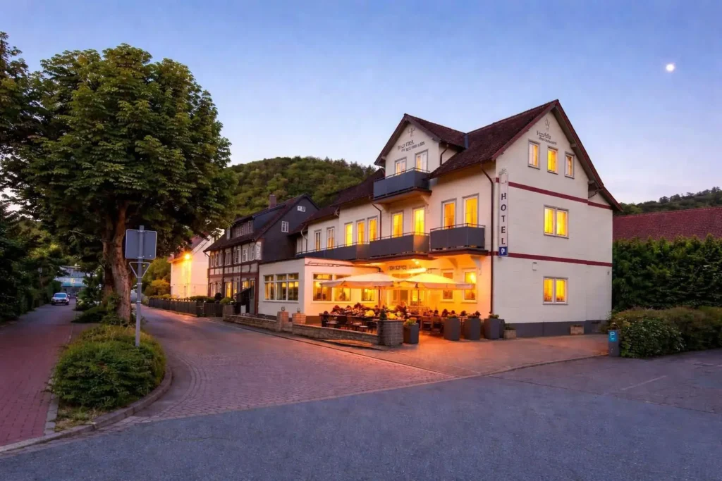 hotelamkurpark terrasse abend