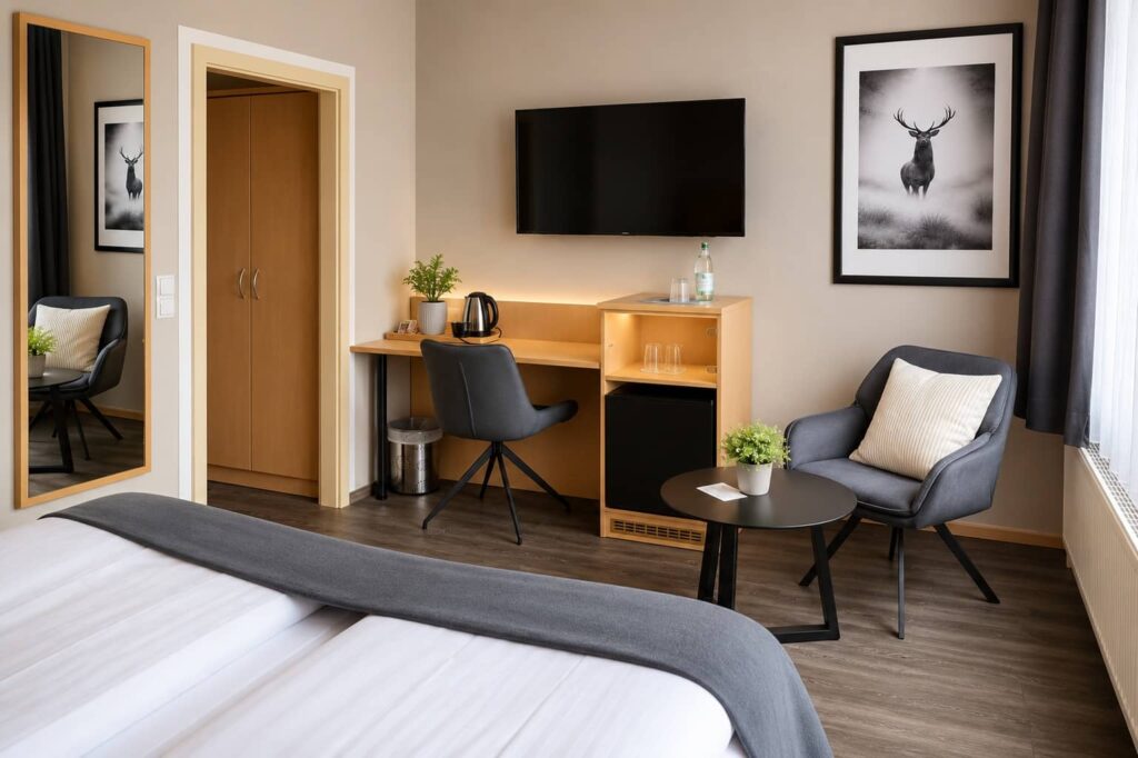 harzhotel doppelzimmer komfort raum sitzbereich